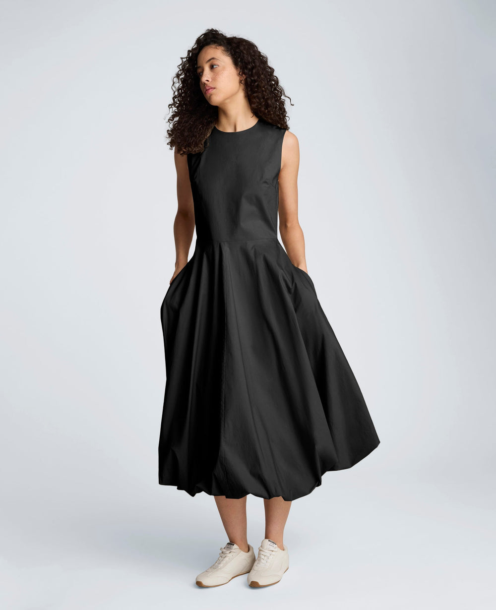 Bubble Hem Midi Dress | Kenneth Cole BLACK