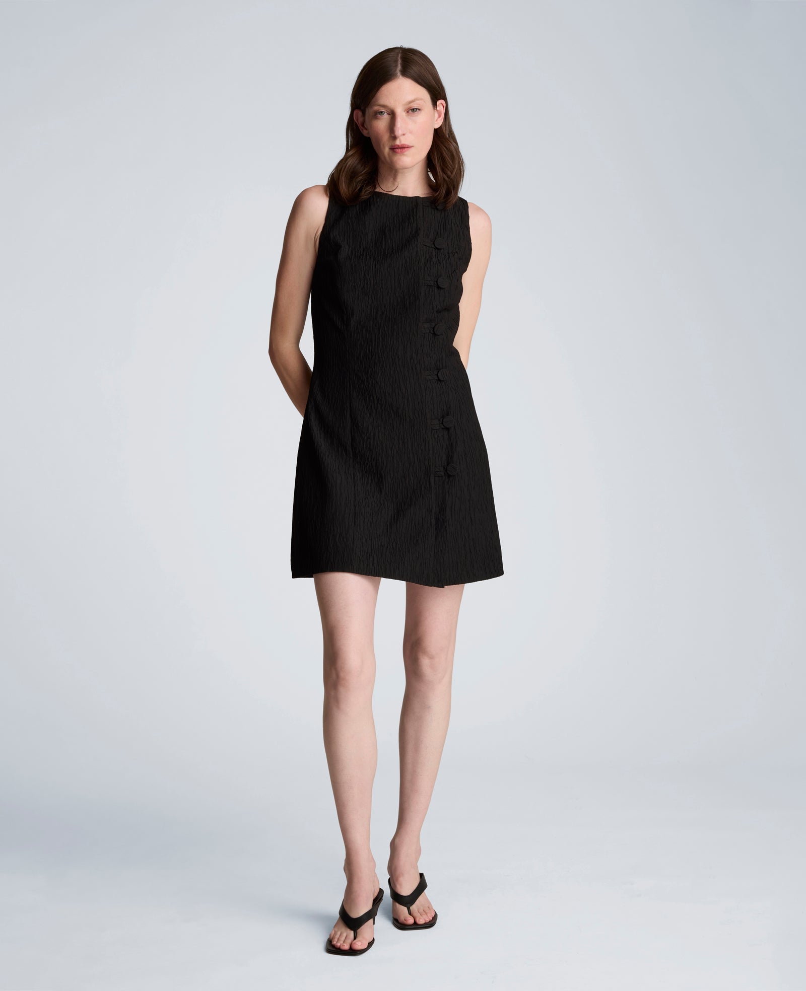 Shop Boat Neck Sheath Mini Dress – Black | Kenneth Cole | Kenneth Cole BLACK