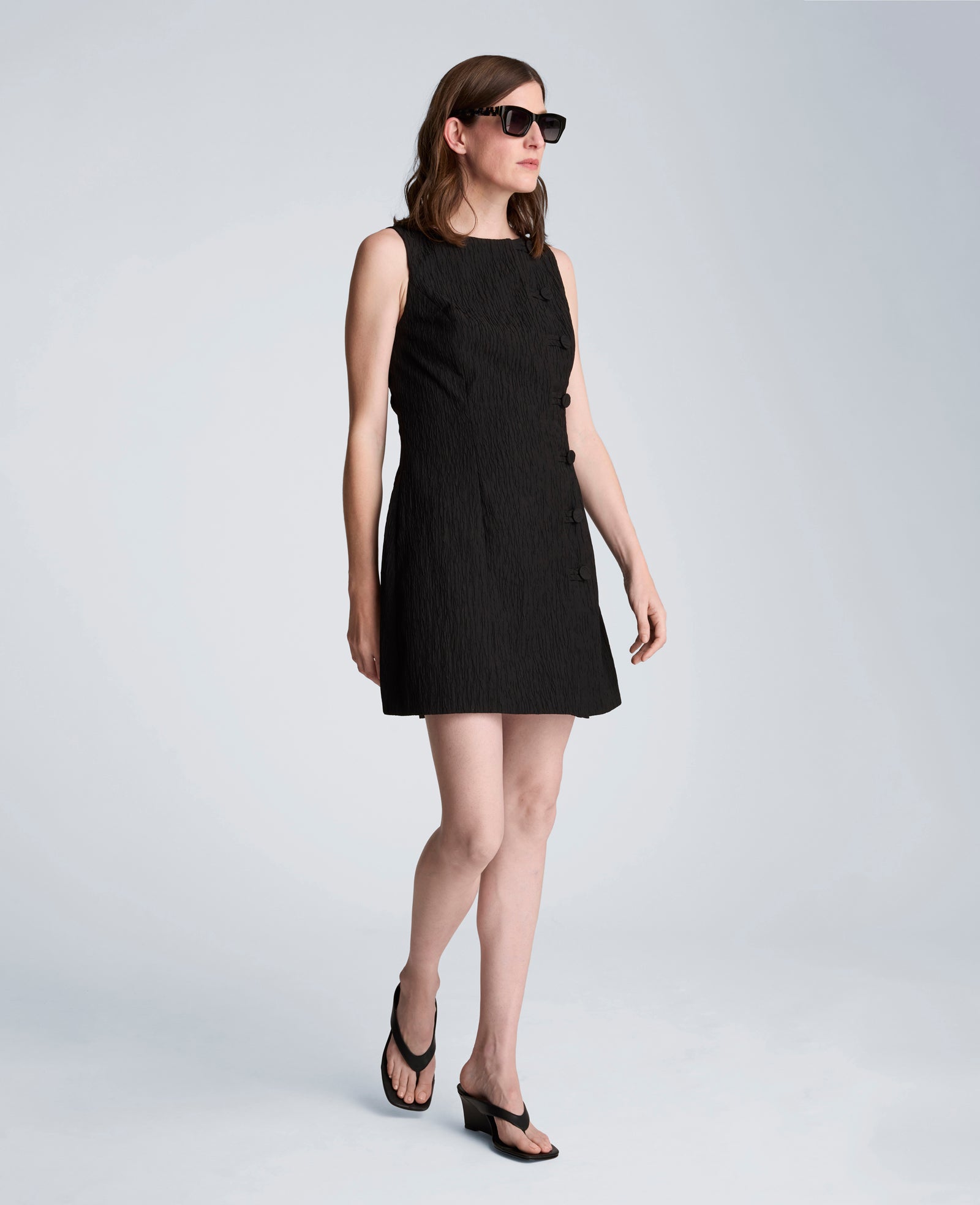 Shop Boat Neck Sheath Mini Dress – Black | Kenneth Cole | Kenneth Cole BLACK