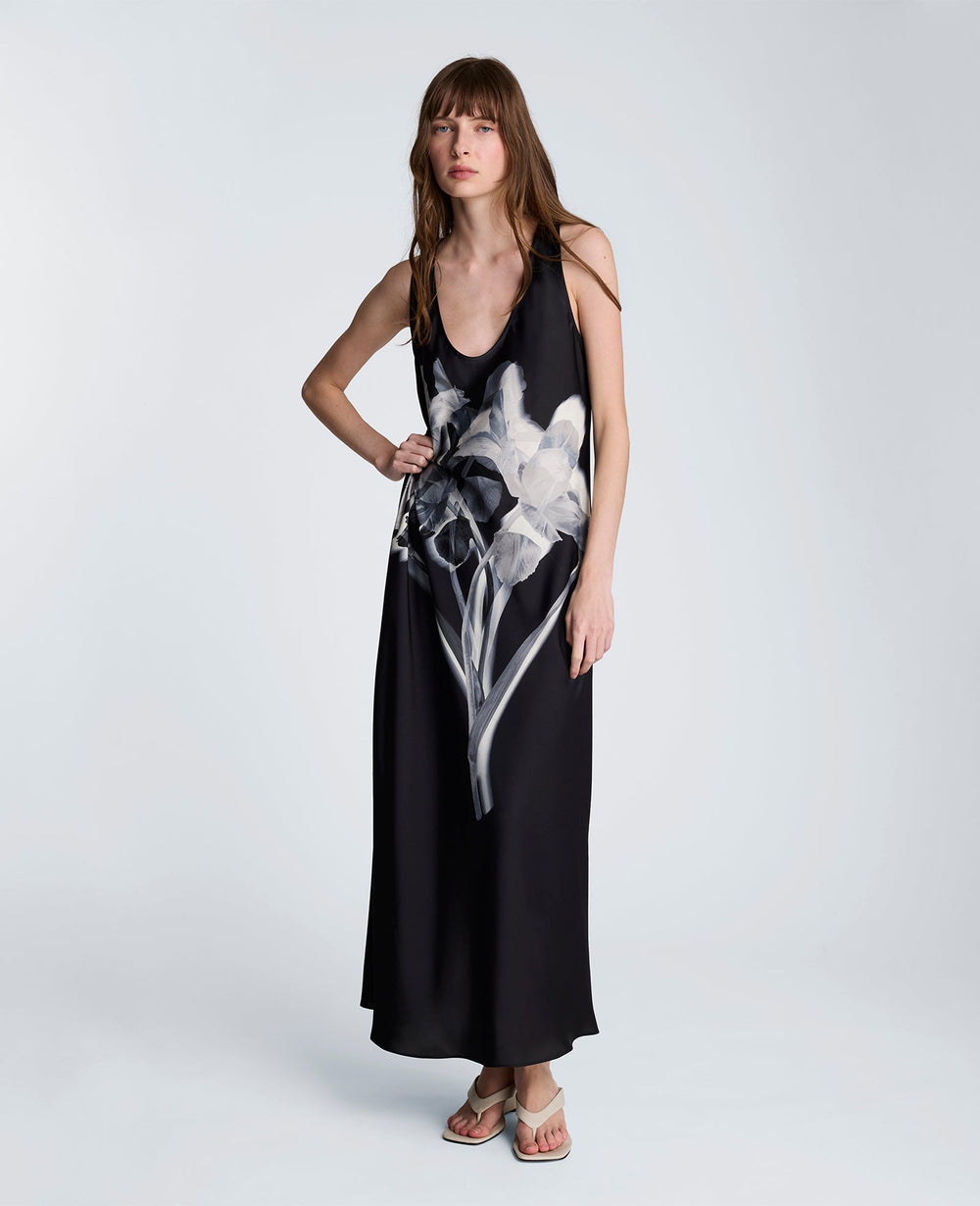 Long Slip Dress | Kenneth Cole BLACK MULTI