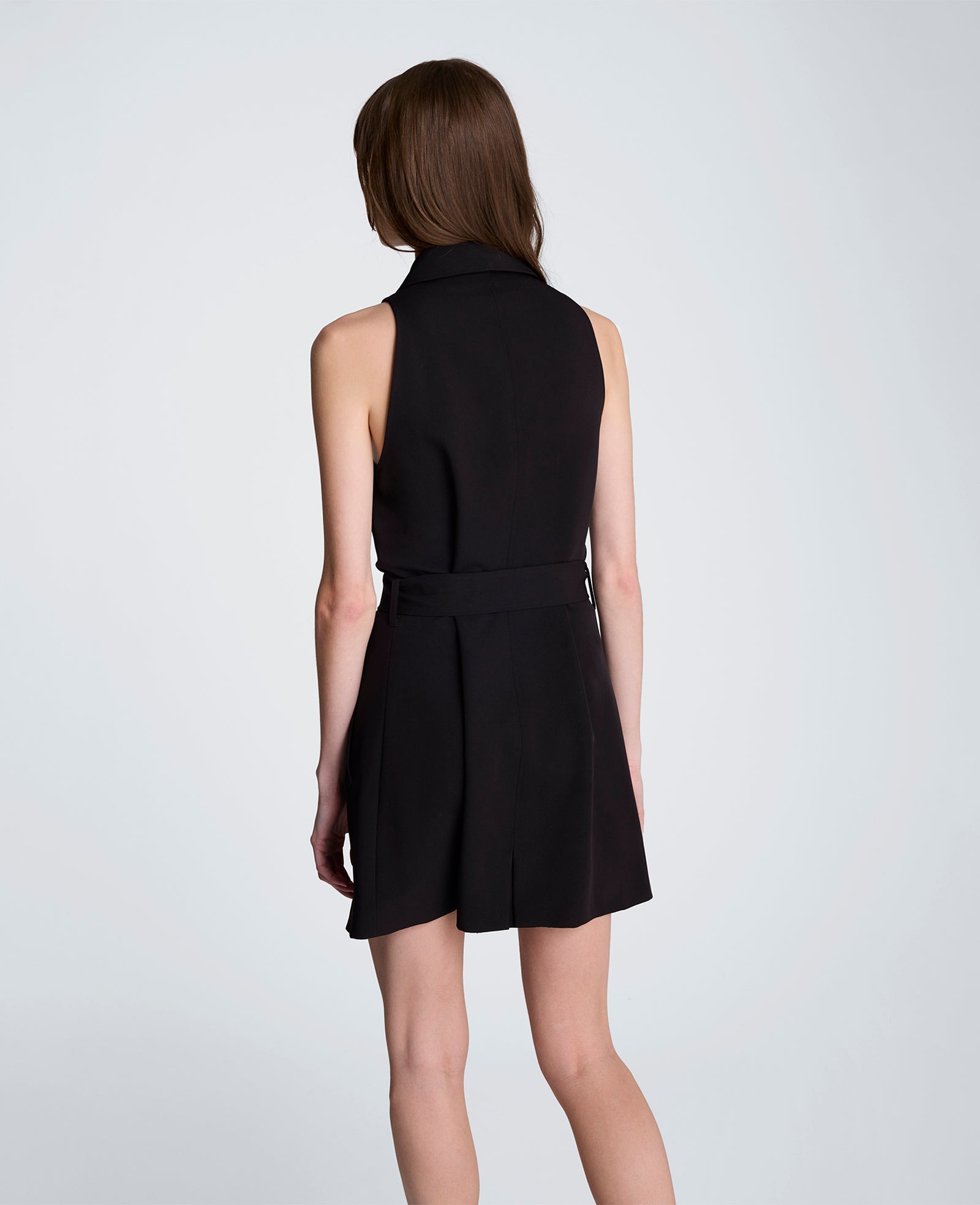 Sleeveless Short Trench Dress | Kenneth Cole BLACK