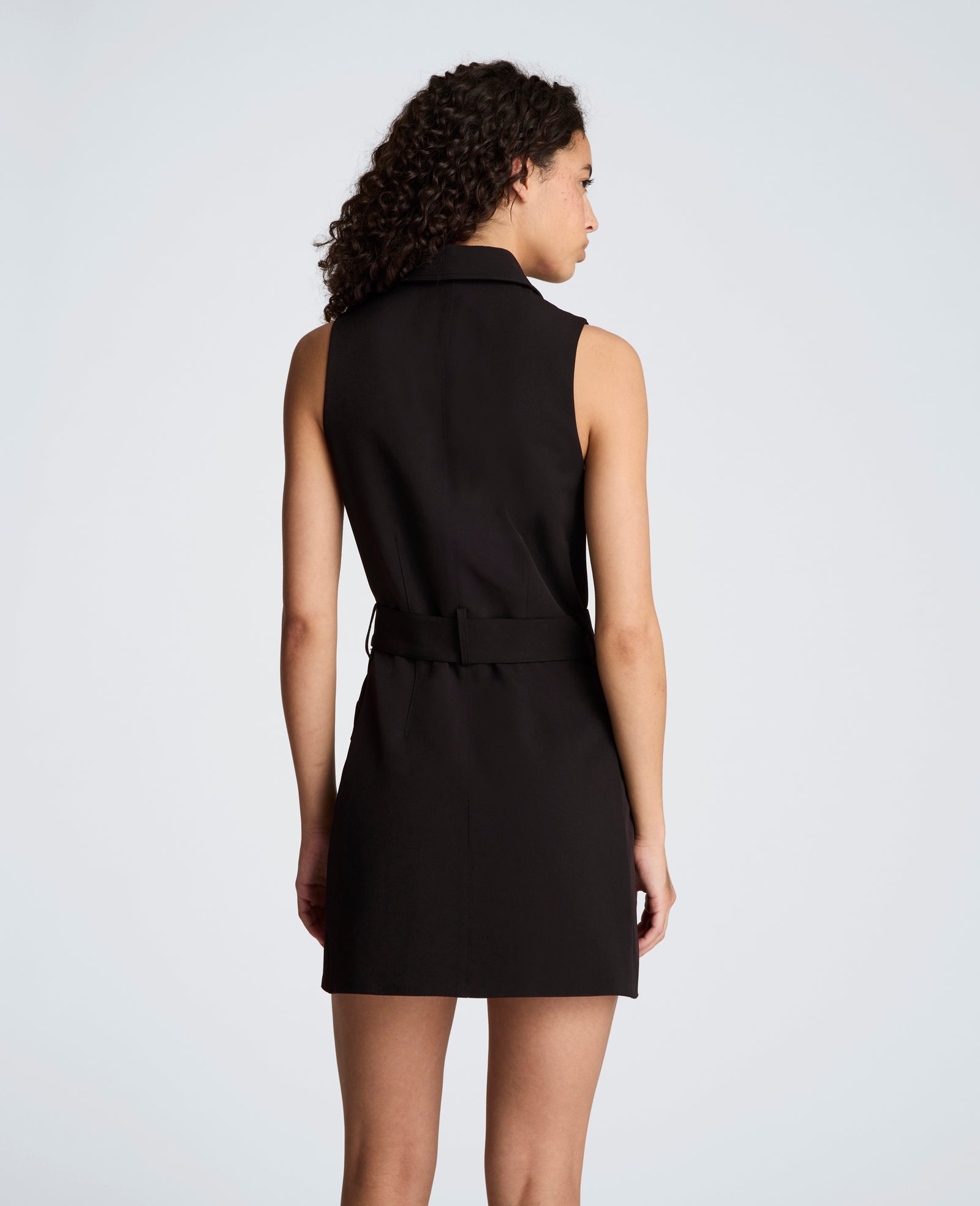 Notched Lapel Utility Dress | Kenneth Cole BLACK