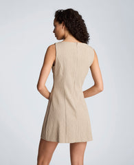 Shop Boat Neck Sheath Mini Dress – Burlap | Kenneth Cole | Kenneth Cole BURLAP