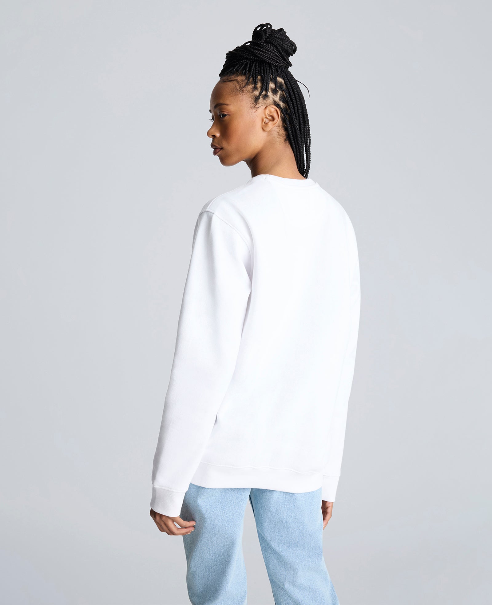 Shop Kenneth Cole Logo Sweatshirt White | Exclusive Pullover | Kenneth Cole WHITE
