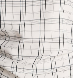 Halter Neck Bustier with Pleats at Waist | Kenneth Cole FEATHER WHITE/BLACK