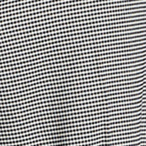 Cropped Fitted Bodice Houndstooth Vest | Kenneth Cole OYSTER/BLACK