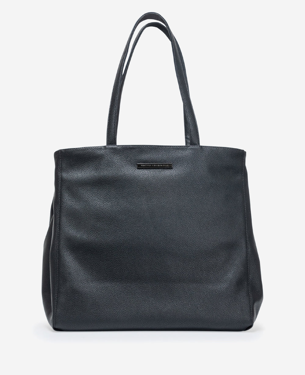 Shop Marley Tote Bag with Removable Laptop Sleeve, Black | KC | Kenneth Cole BLACK