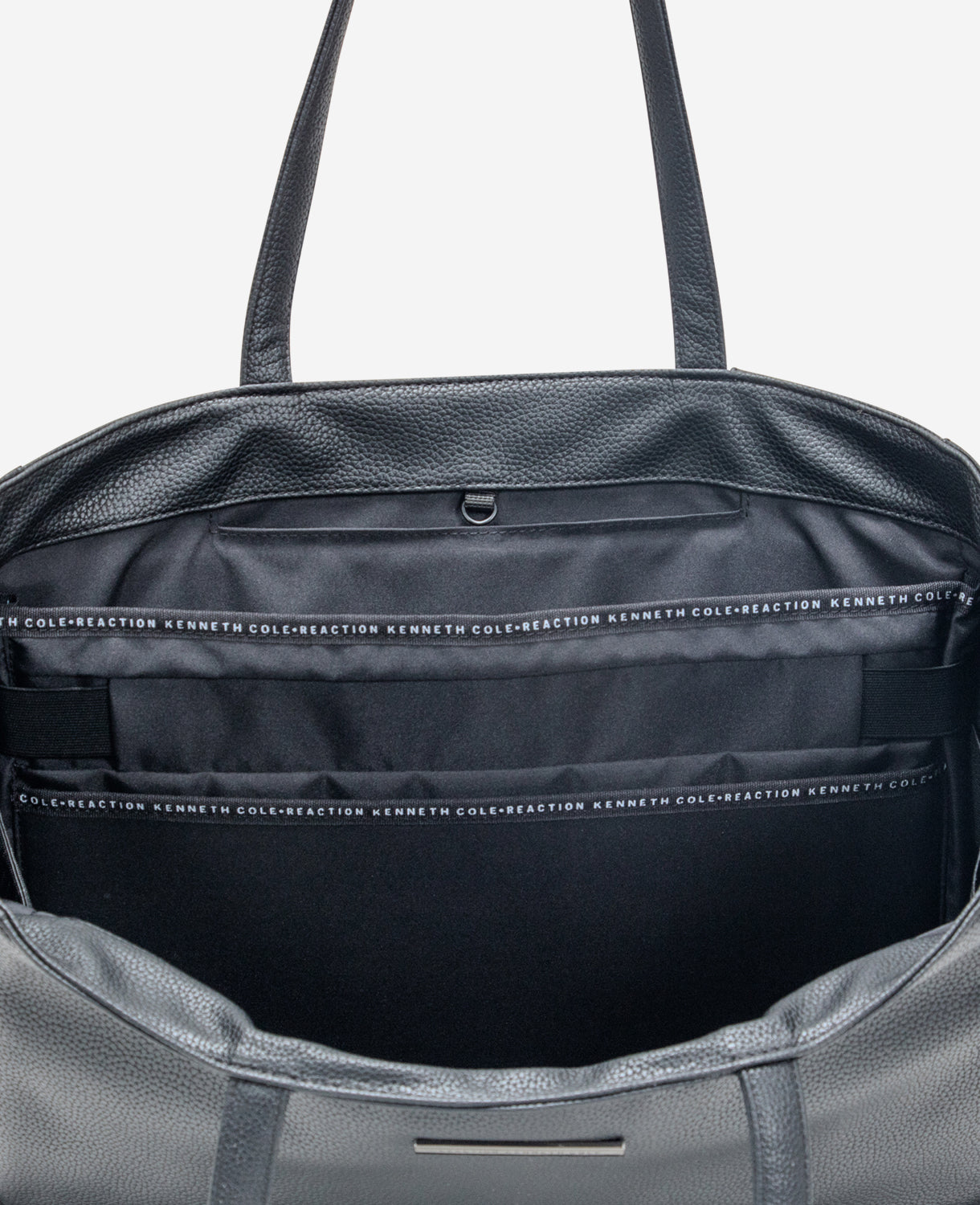 Shop Marley Tote Bag with Removable Laptop Sleeve, Black | KC | Kenneth Cole BLACK