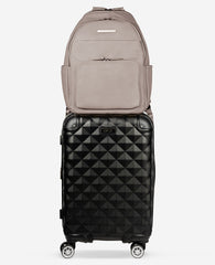 Marley Laptop Backpack – Sleek Pebble PU, 14" Sleeve | KC | Kenneth Cole TAUPE