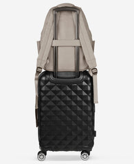 Marley Laptop Backpack – Sleek Pebble PU, 14" Sleeve | KC | Kenneth Cole TAUPE
