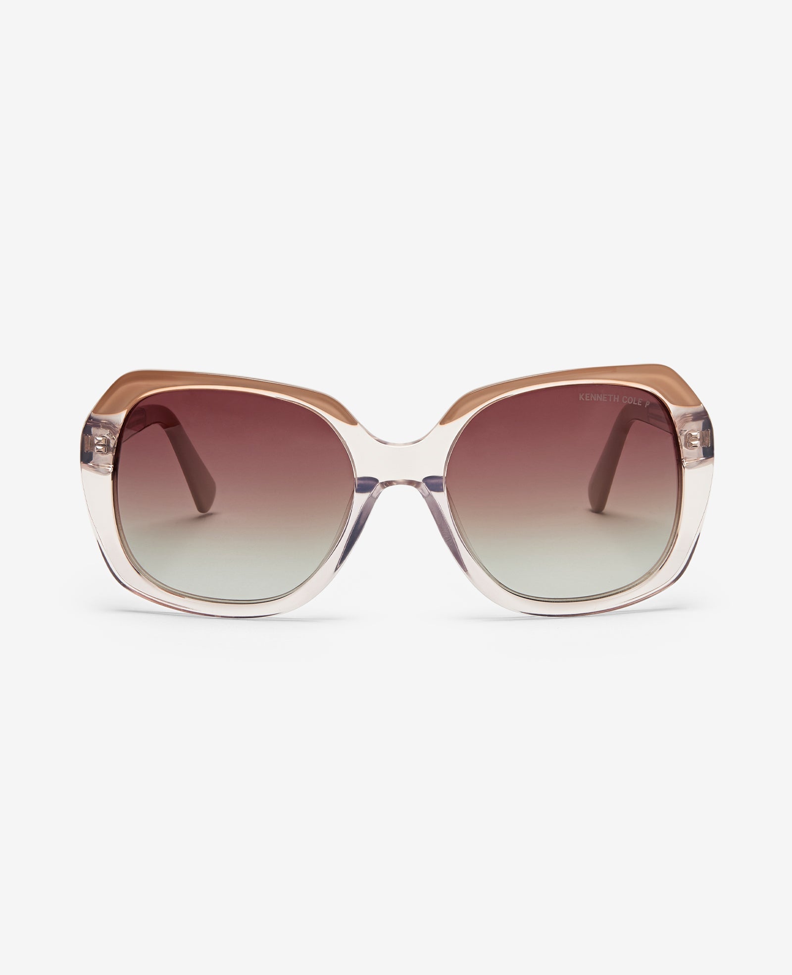 Round Acetate Sunglasses – Pink Polarized | Kenneth Cole | Kenneth Cole PINK