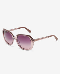 Womens Round Acetate Sunglasses with Polarized Lenses | KC | Kenneth Cole VIOLET