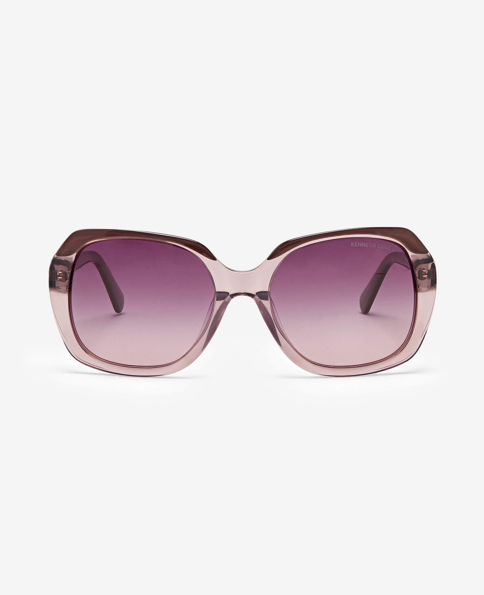 Womens Round Acetate Sunglasses with Polarized Lenses | KC | Kenneth Cole VIOLET
