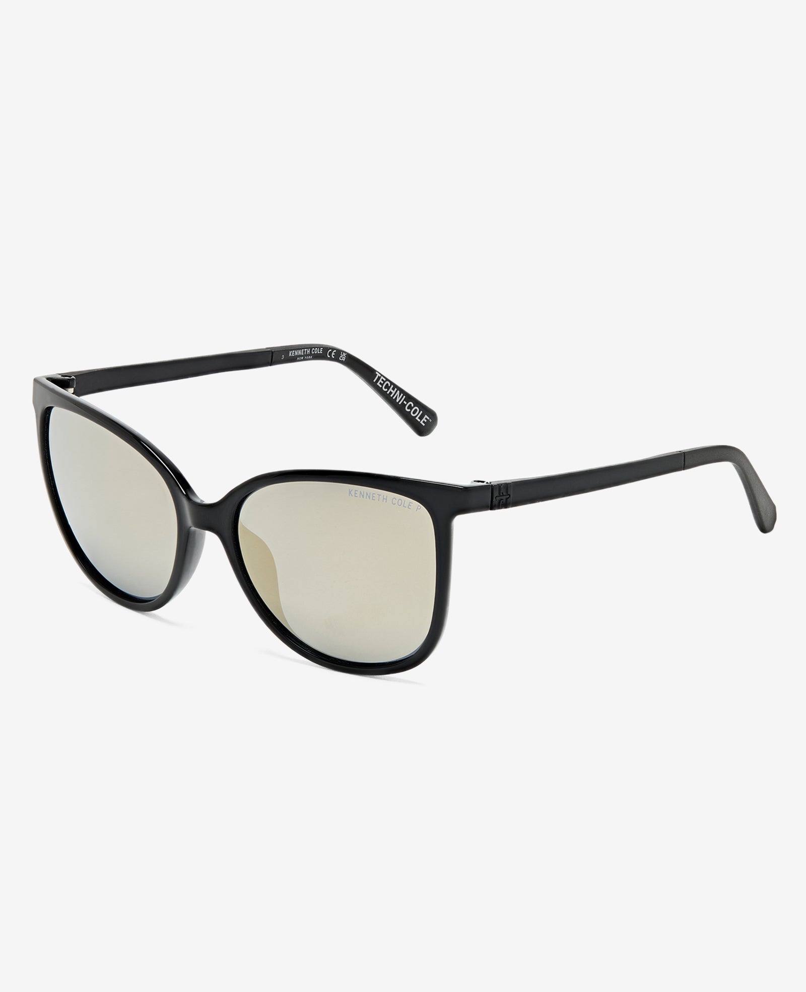 Square Ultem Sunglasses – Black Polarized | Kenneth Cole | Kenneth Cole BLACK