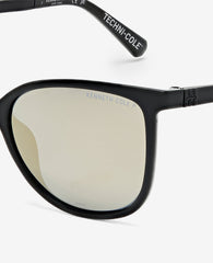 Square Ultem Sunglasses – Black Polarized | Kenneth Cole | Kenneth Cole BLACK