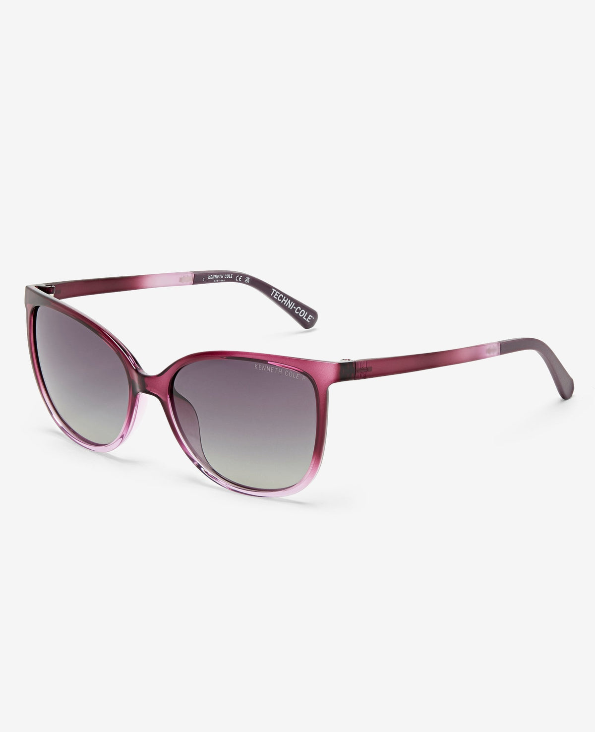 Square Ultem Sunglasses – Violet Polarized | Kenneth Cole | Kenneth Cole VIOLET