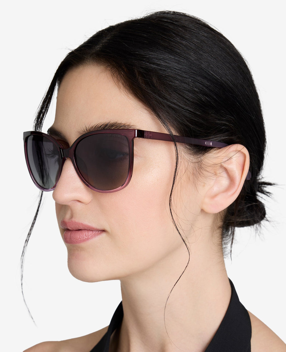 Square Ultem Sunglasses – Violet Polarized | Kenneth Cole | Kenneth Cole VIOLET
