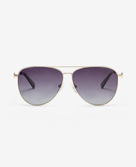 Shop Pilot Titanium Aviator Sunglasses – Gold | Kenneth Cole | Kenneth Cole GOLD