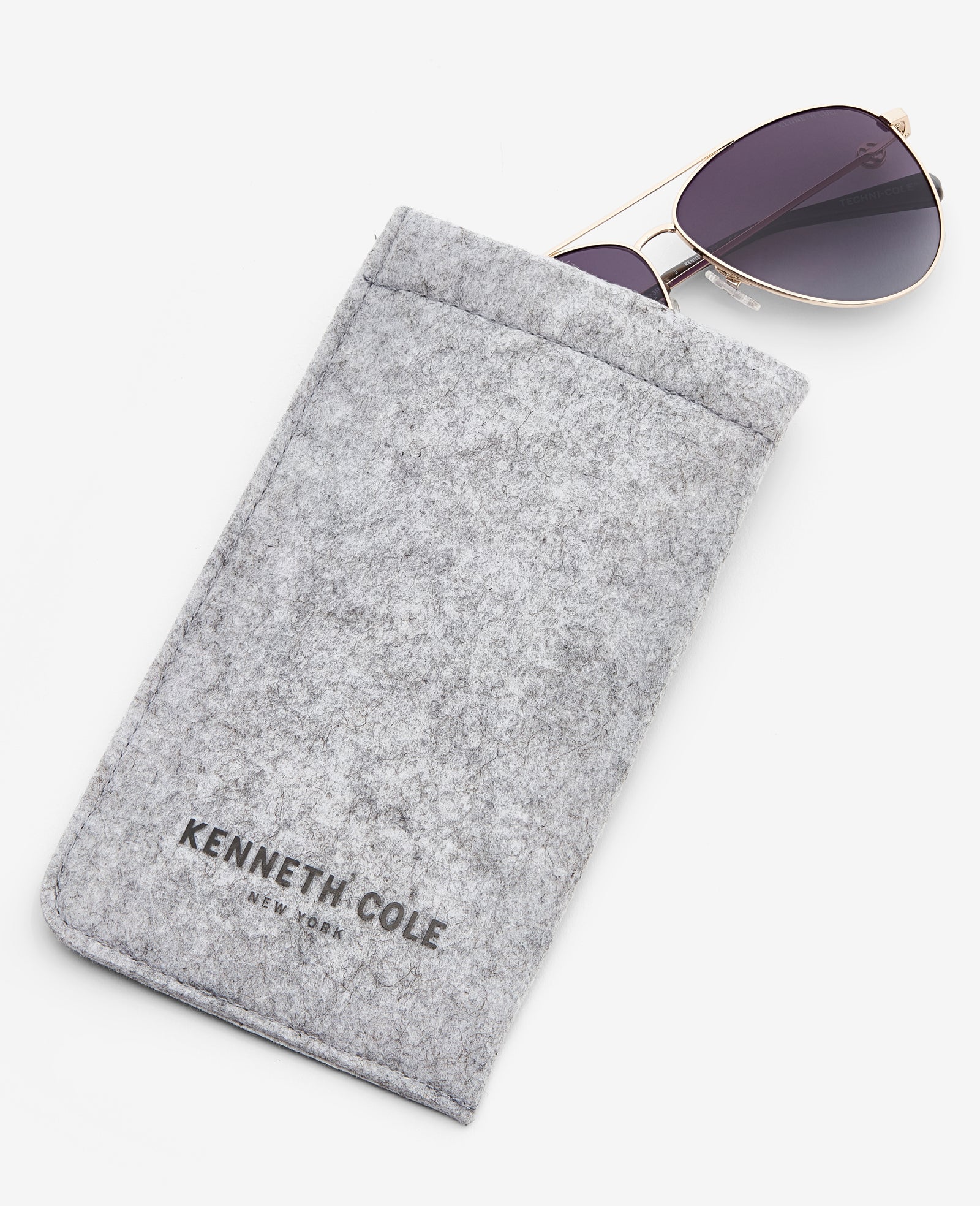 Shop Pilot Titanium Aviator Sunglasses – Gold | Kenneth Cole | Kenneth Cole GOLD