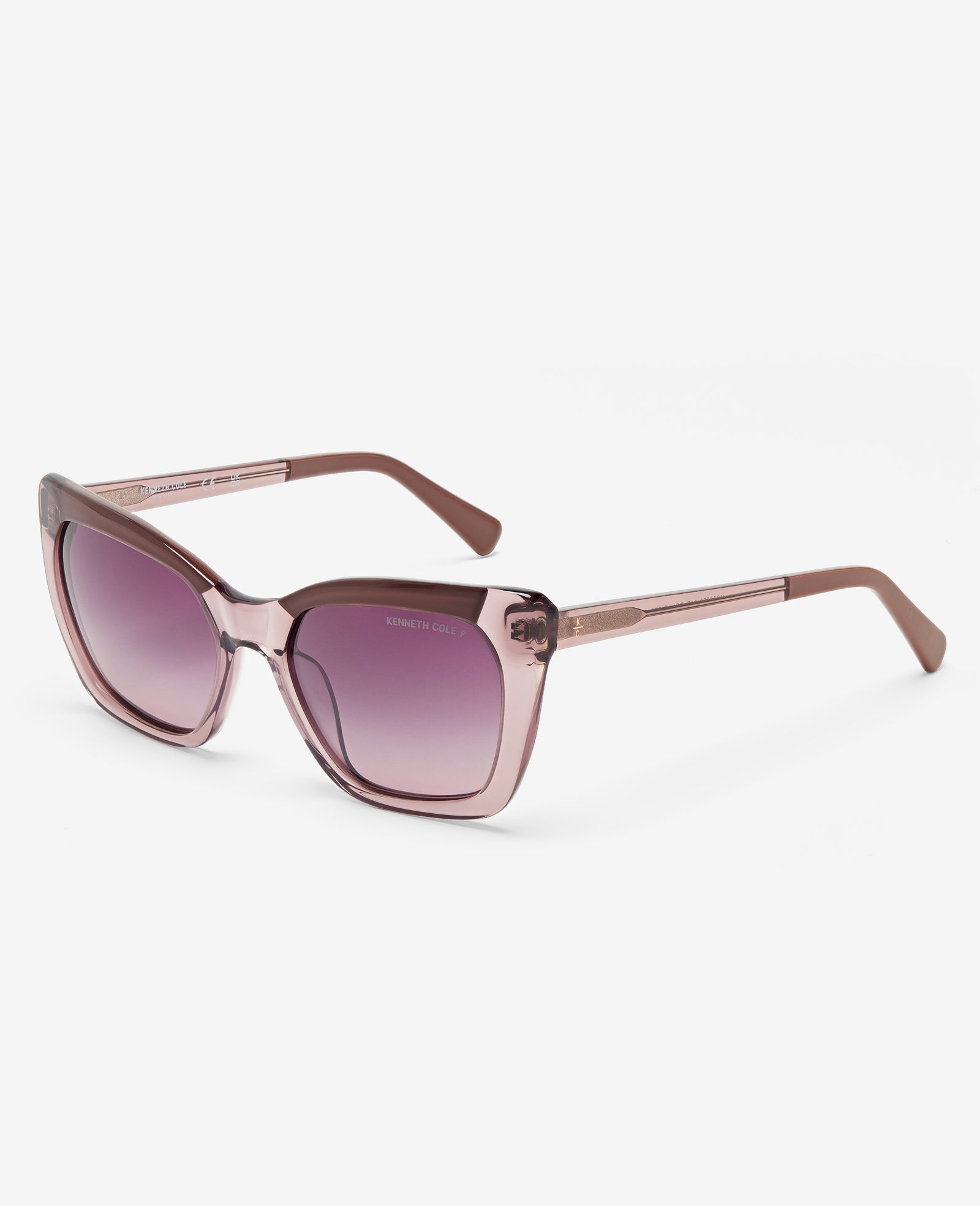 Shop Cat-Eye Acetate Sunglasses—Polarized | Kenneth Cole | Kenneth Cole VIOLET