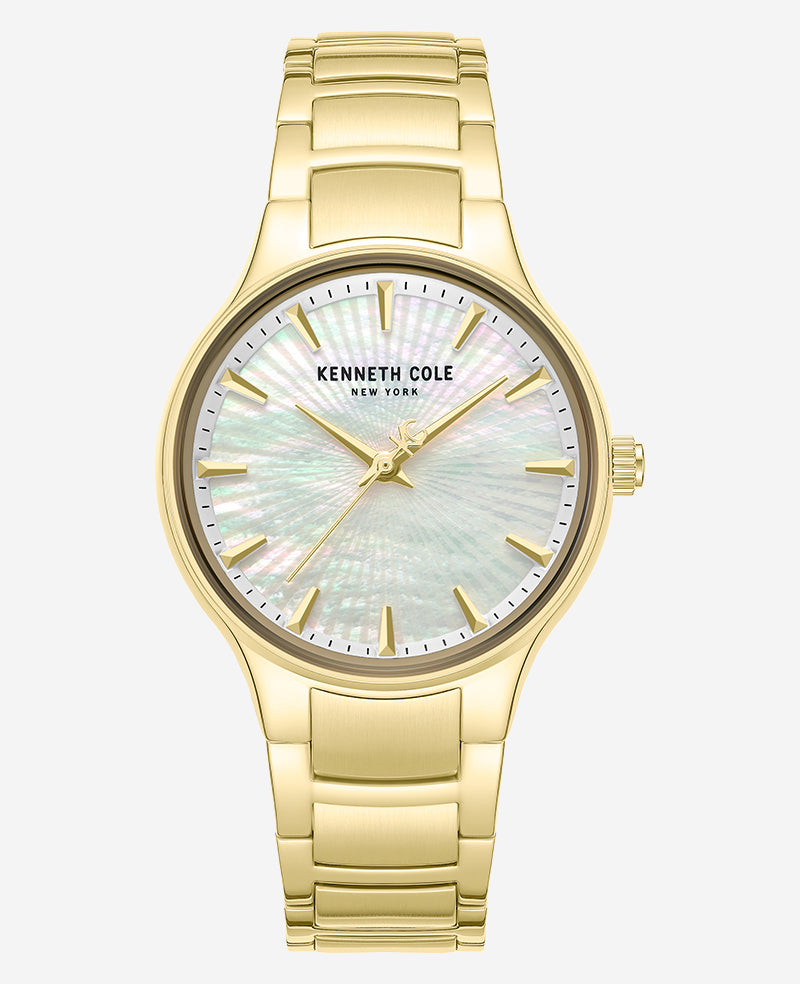 Classic Gold Tone Bracelet Watch | Kenneth Cole GOLD
