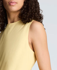 Bubble Hem Midi Dress | Kenneth Cole PASTEL YELLOW