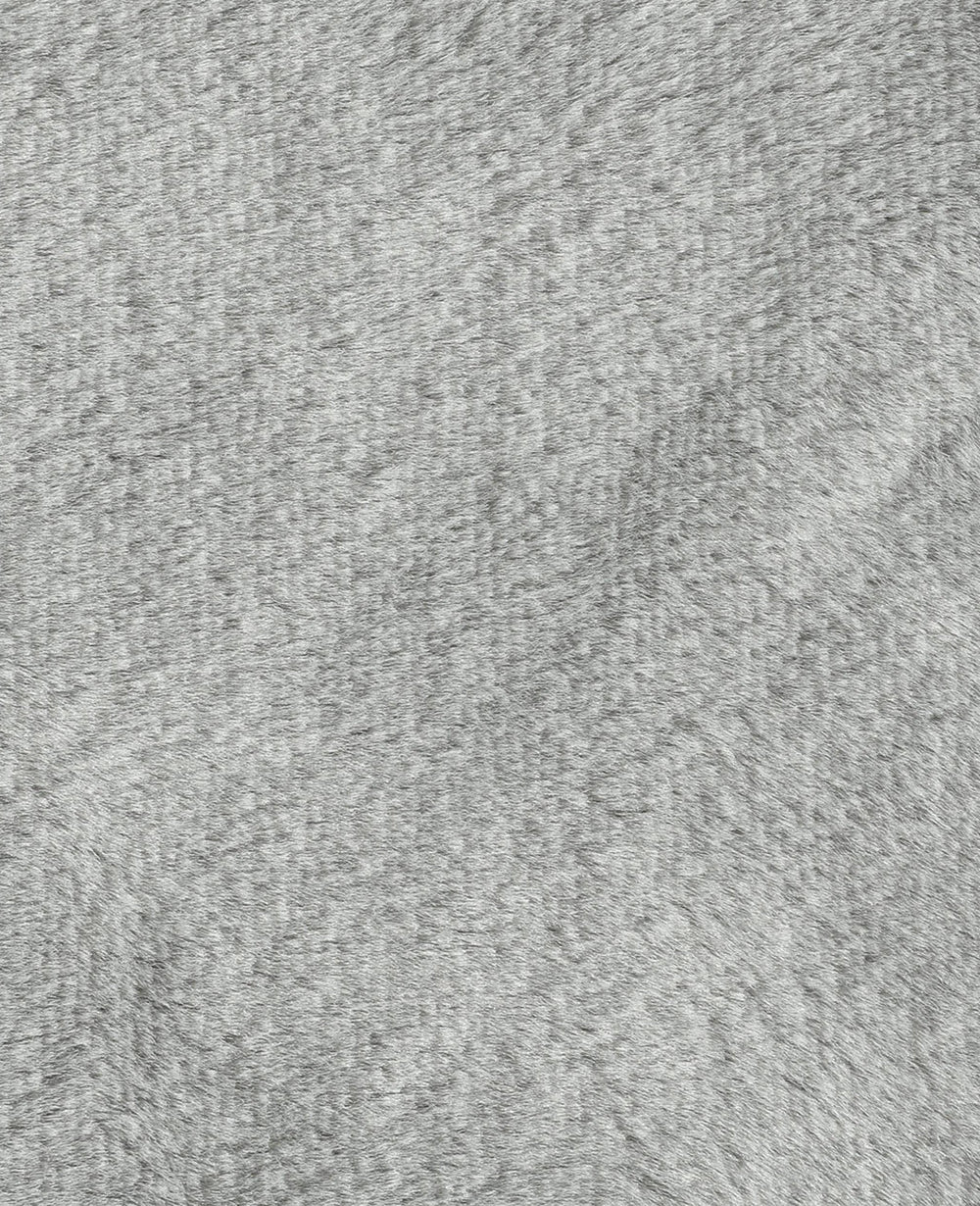 Faux Fur Solid Throw Blanket | Kenneth Cole GREY