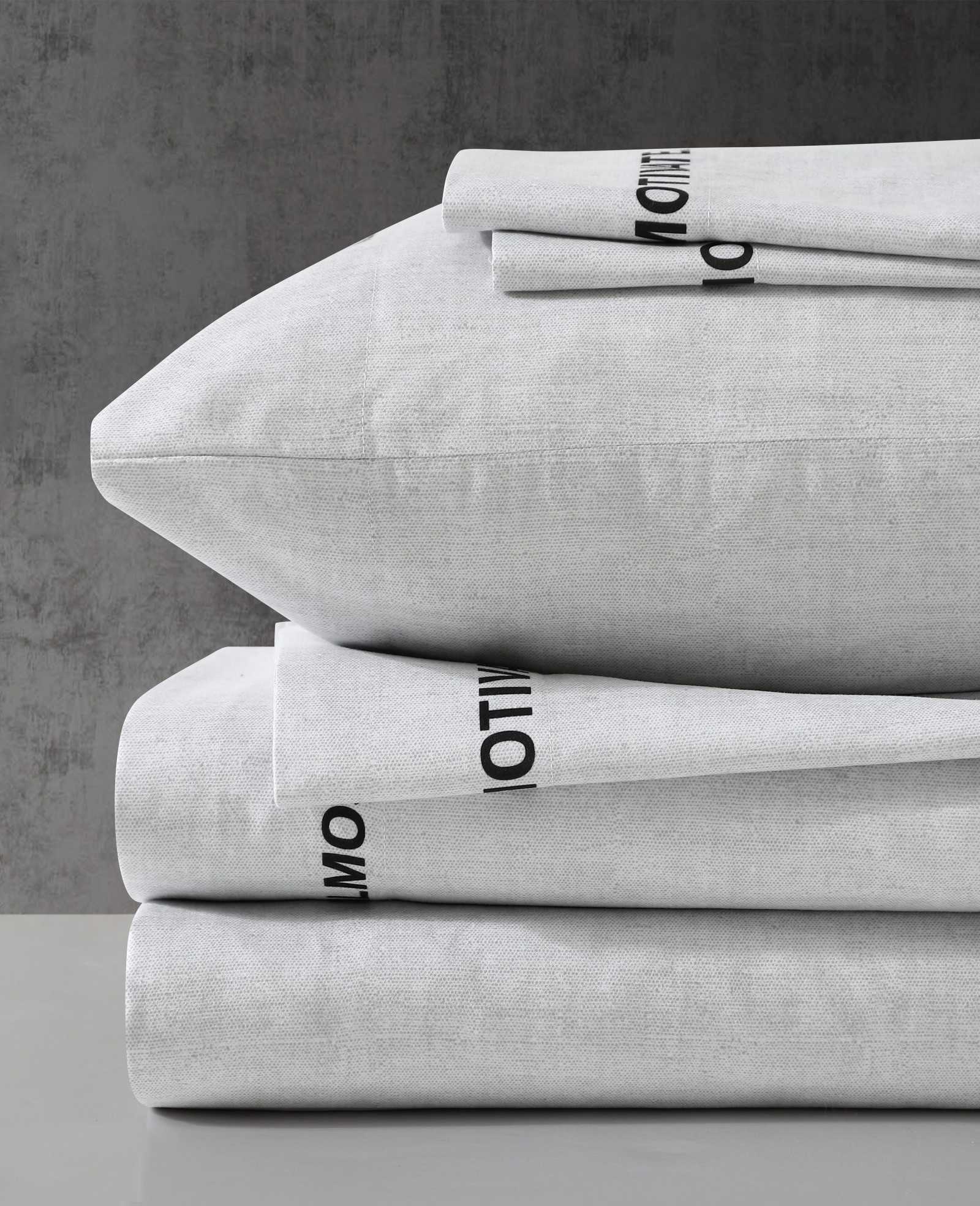 Almost Motivated Sheet Set | Kenneth Cole GREY