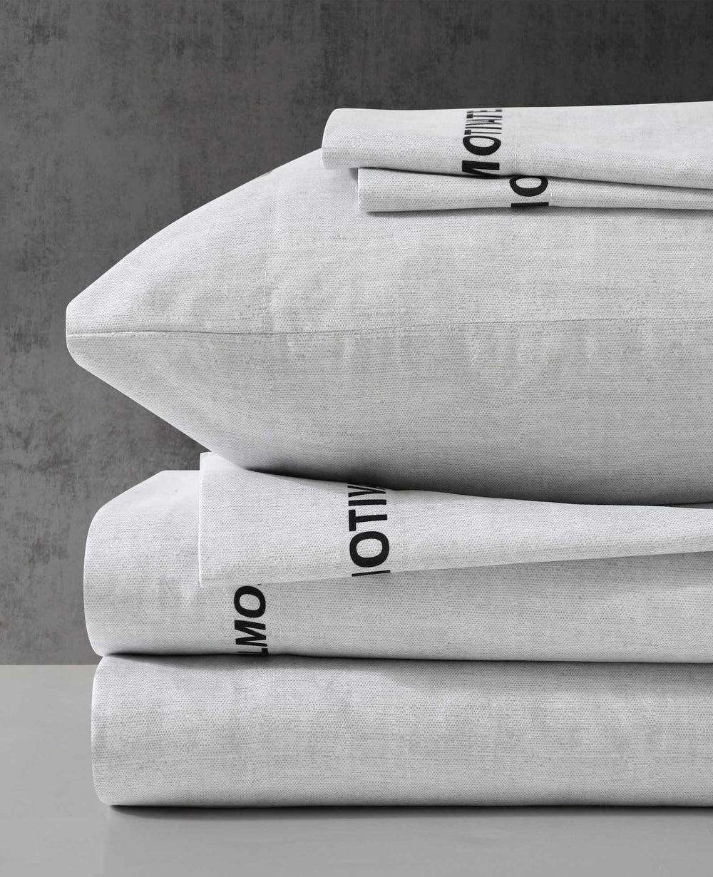 Almost Motivated Sheet Set | Kenneth Cole GREY