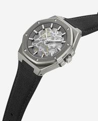 Skeleton Automatic Nylon Strap Watch | Kenneth Cole GUN