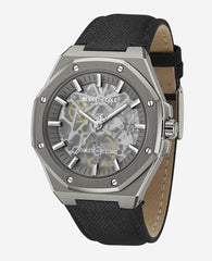 Skeleton Automatic Nylon Strap Watch | Kenneth Cole GUN