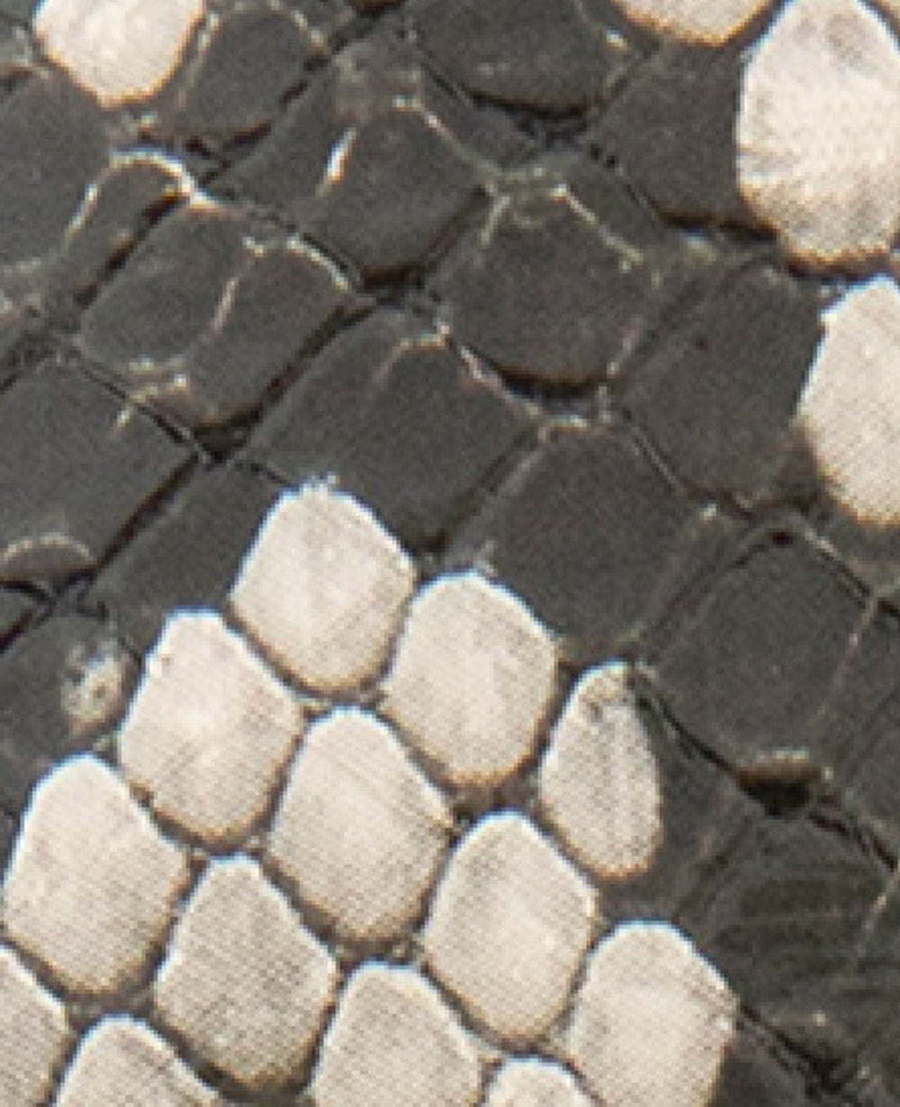 Romi Snake Print Hardware Ankle Slingback Heel | Kenneth Cole BLACK/WHITE SNAKE