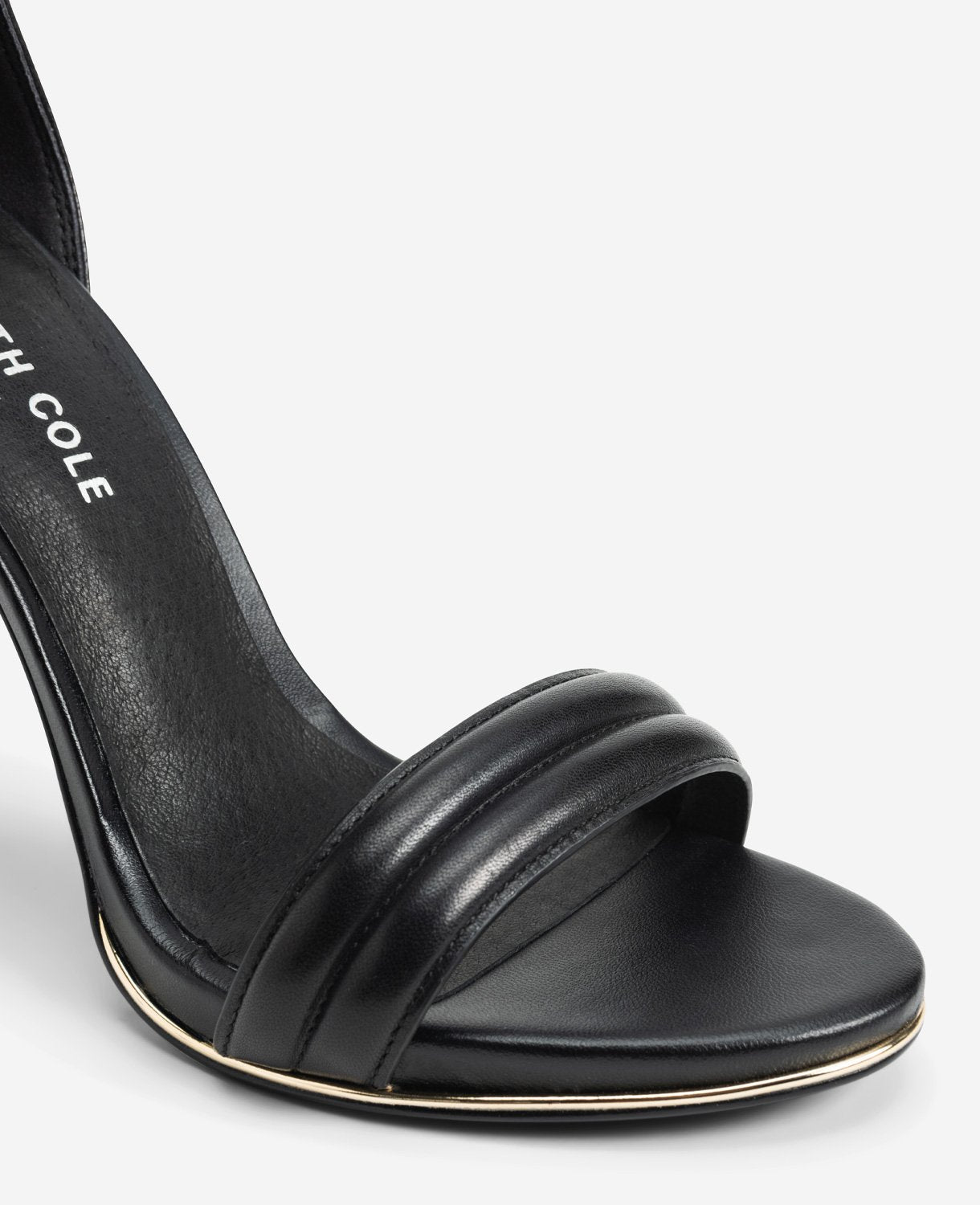 Brooke Black Heeled Sandal – Ankle Strap & Stiletto | KC | Kenneth Cole BLACK
