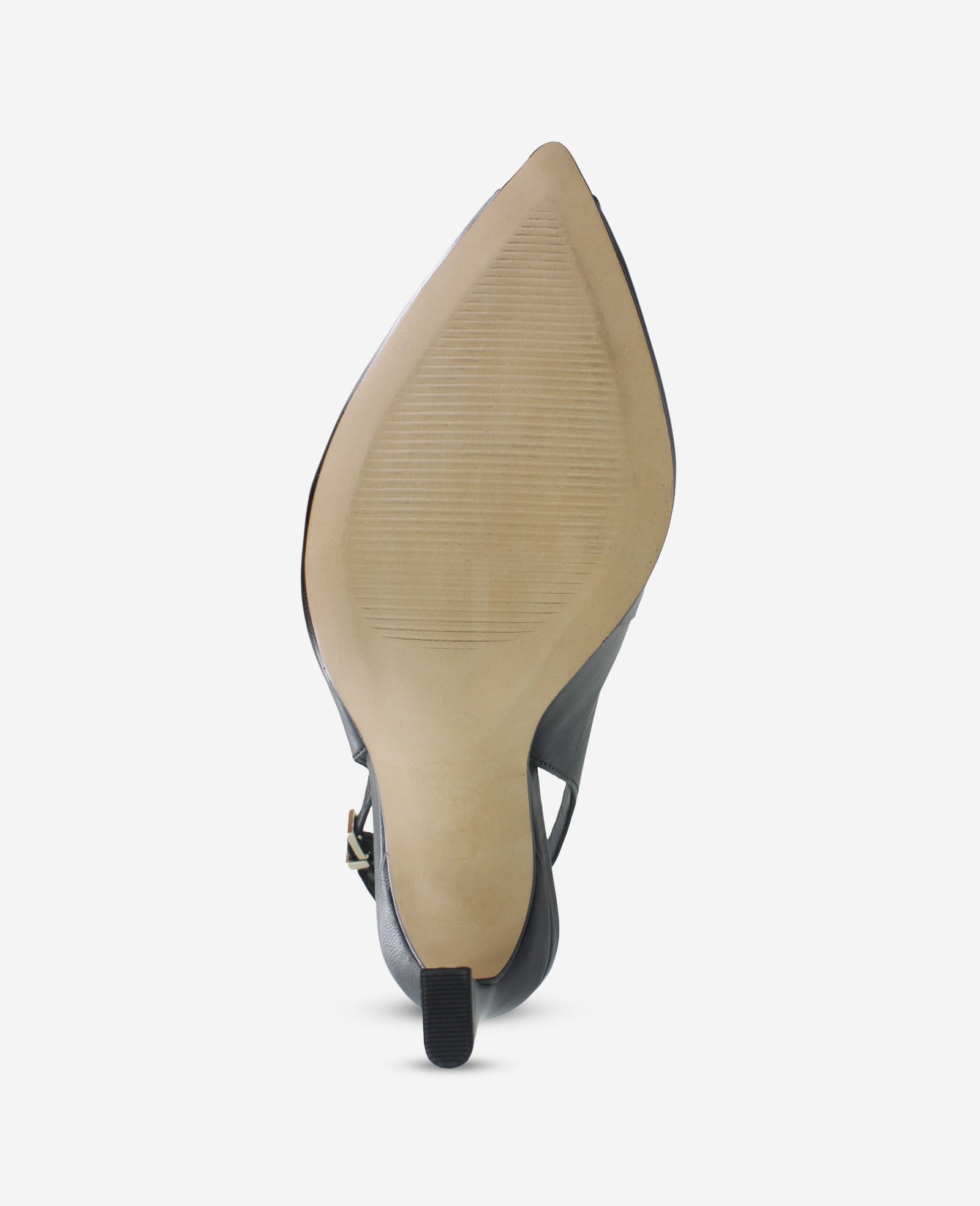 Priya Leather Peep Toe Slingback Heel | Kenneth Cole BLACK LEATHER