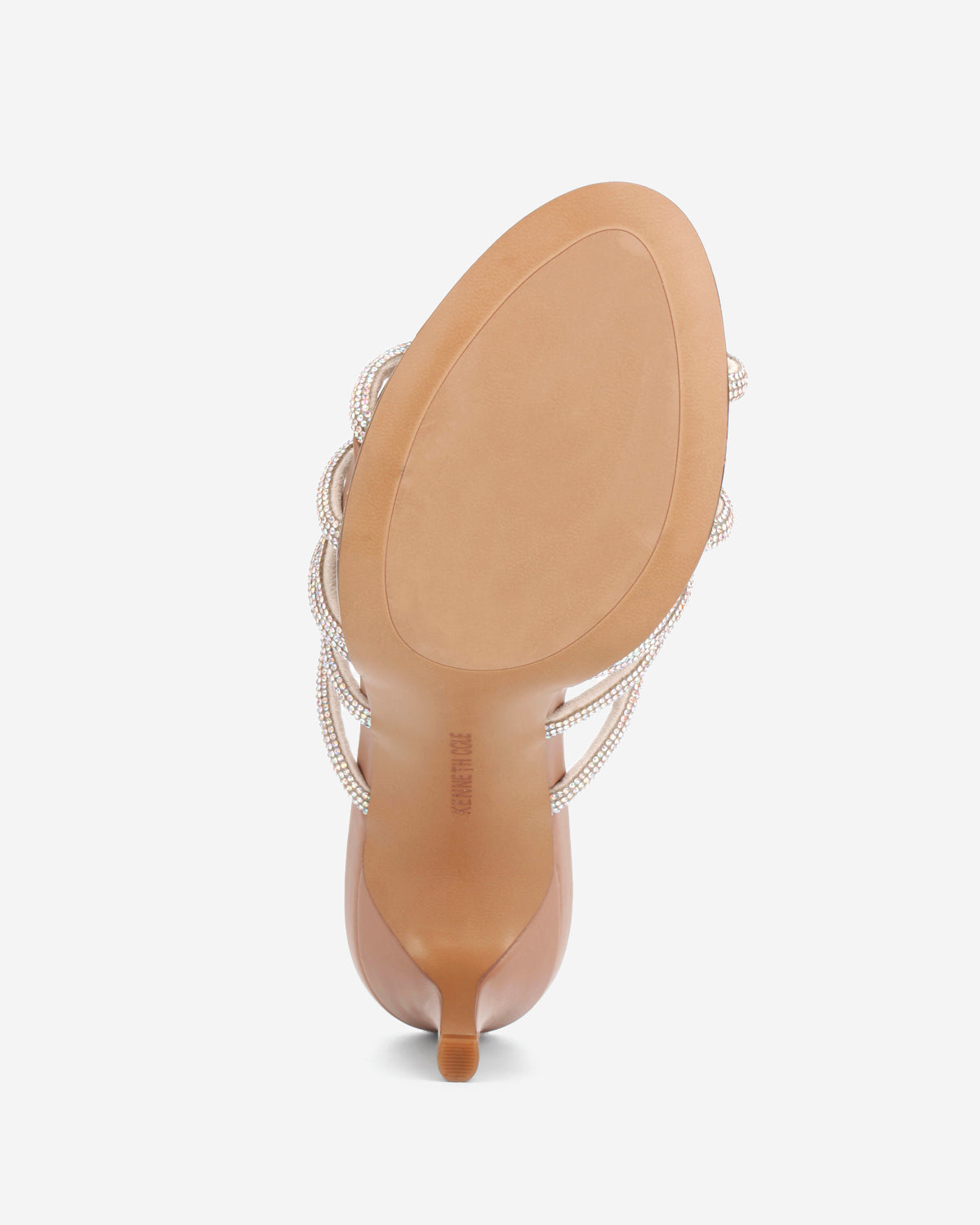 Brooke 95 Silver Jeweled Heel – Twisted Strap | Kenneth Cole | Kenneth Cole SILVER