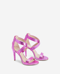 Brooke Cross Strap Heeled Sandal – Purple | Kenneth Cole | Kenneth Cole PURPLE