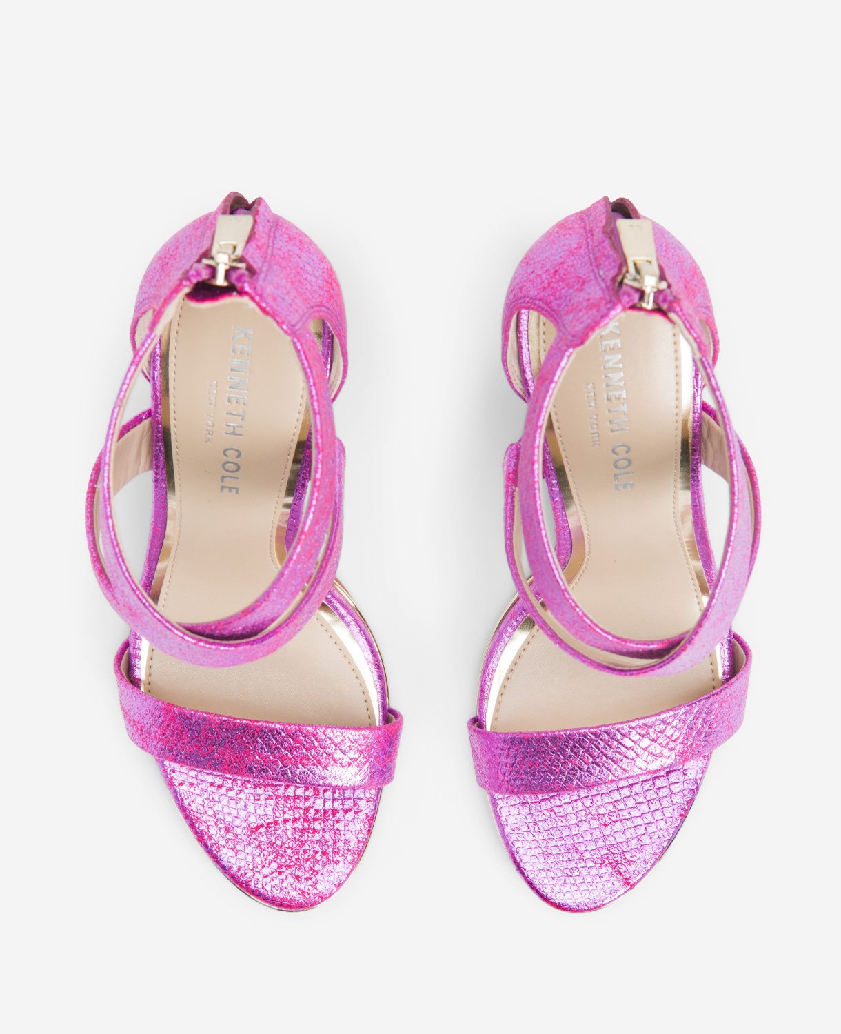 Brooke Cross Strap Heeled Sandal – Purple | Kenneth Cole | Kenneth Cole PURPLE