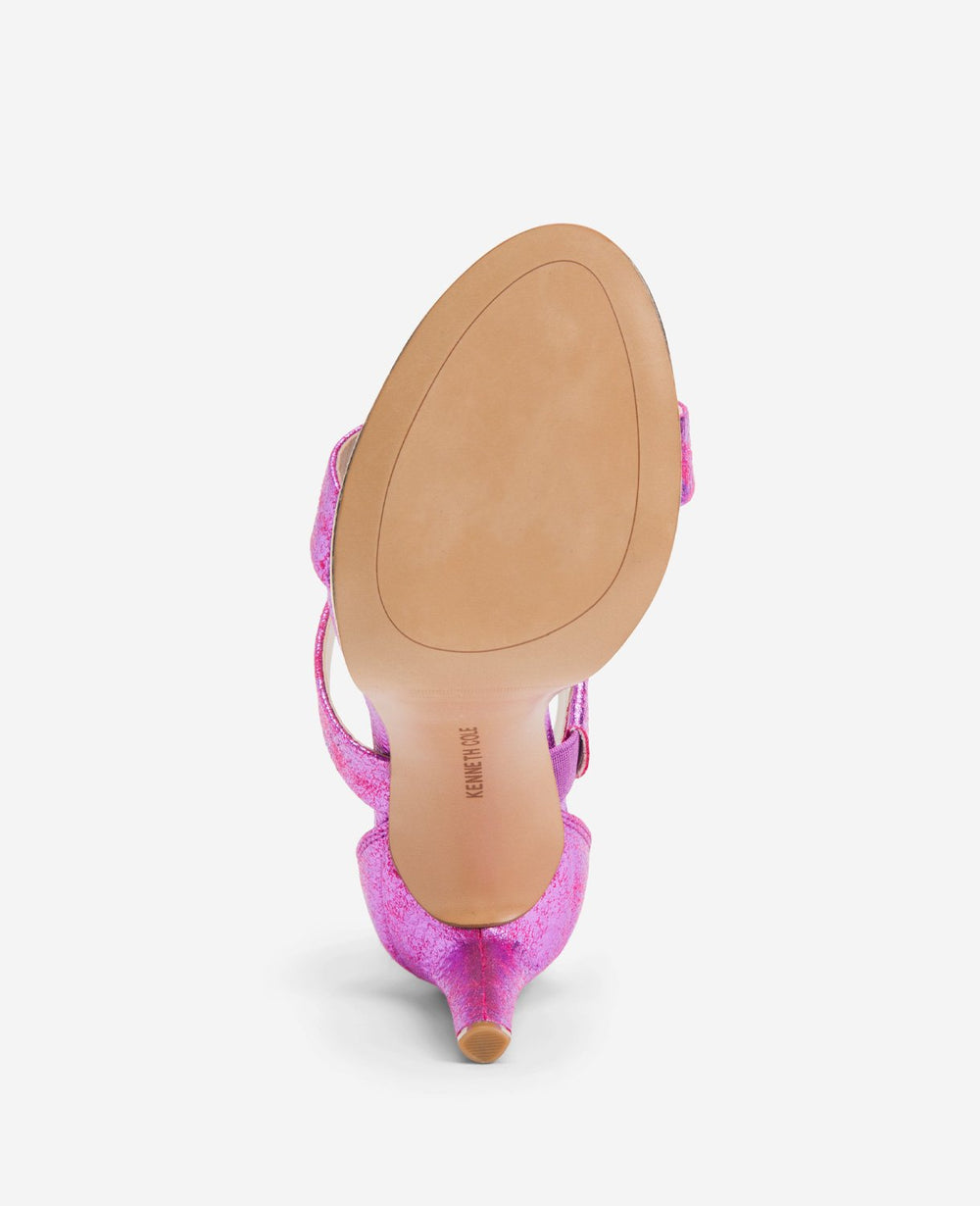 Brooke Cross Strap Heeled Sandal – Purple | Kenneth Cole | Kenneth Cole PURPLE
