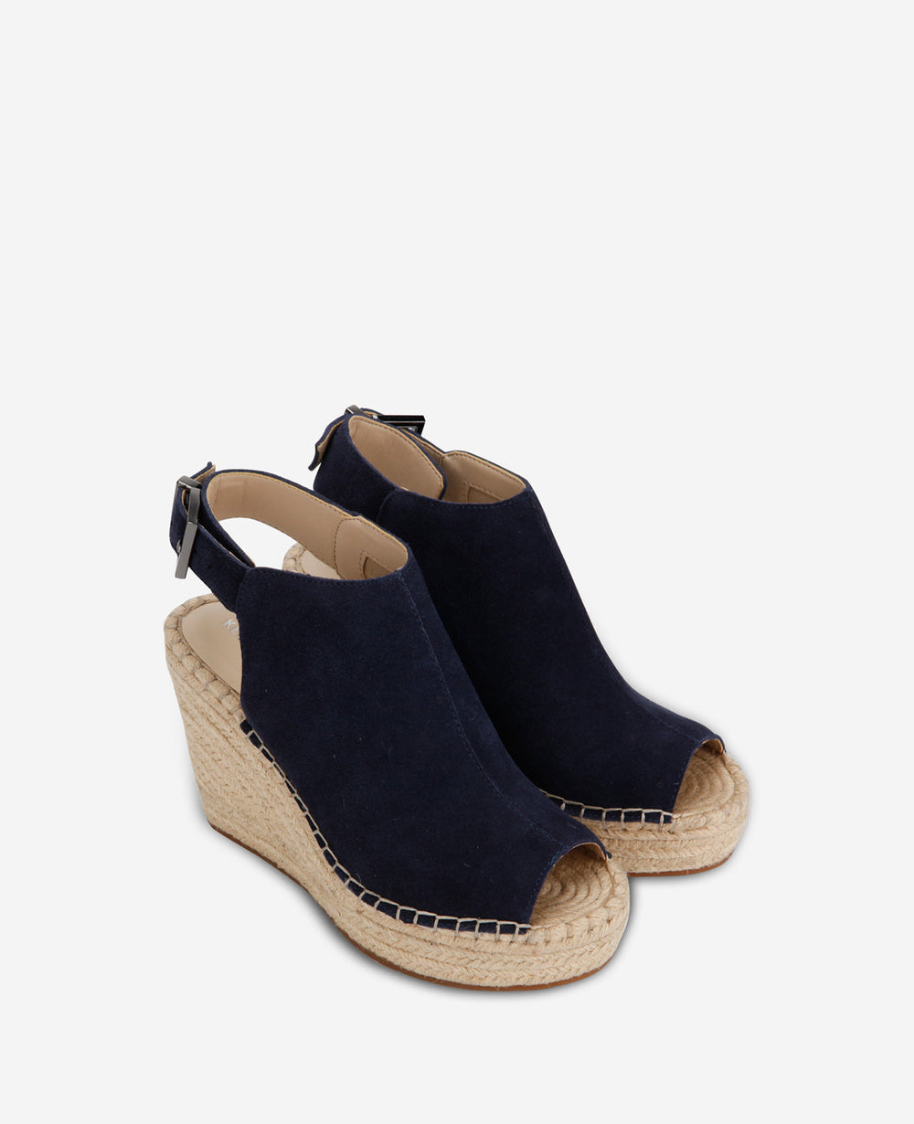 Olivia Espadrille Wedge Sandal | Kenneth Cole NAVY