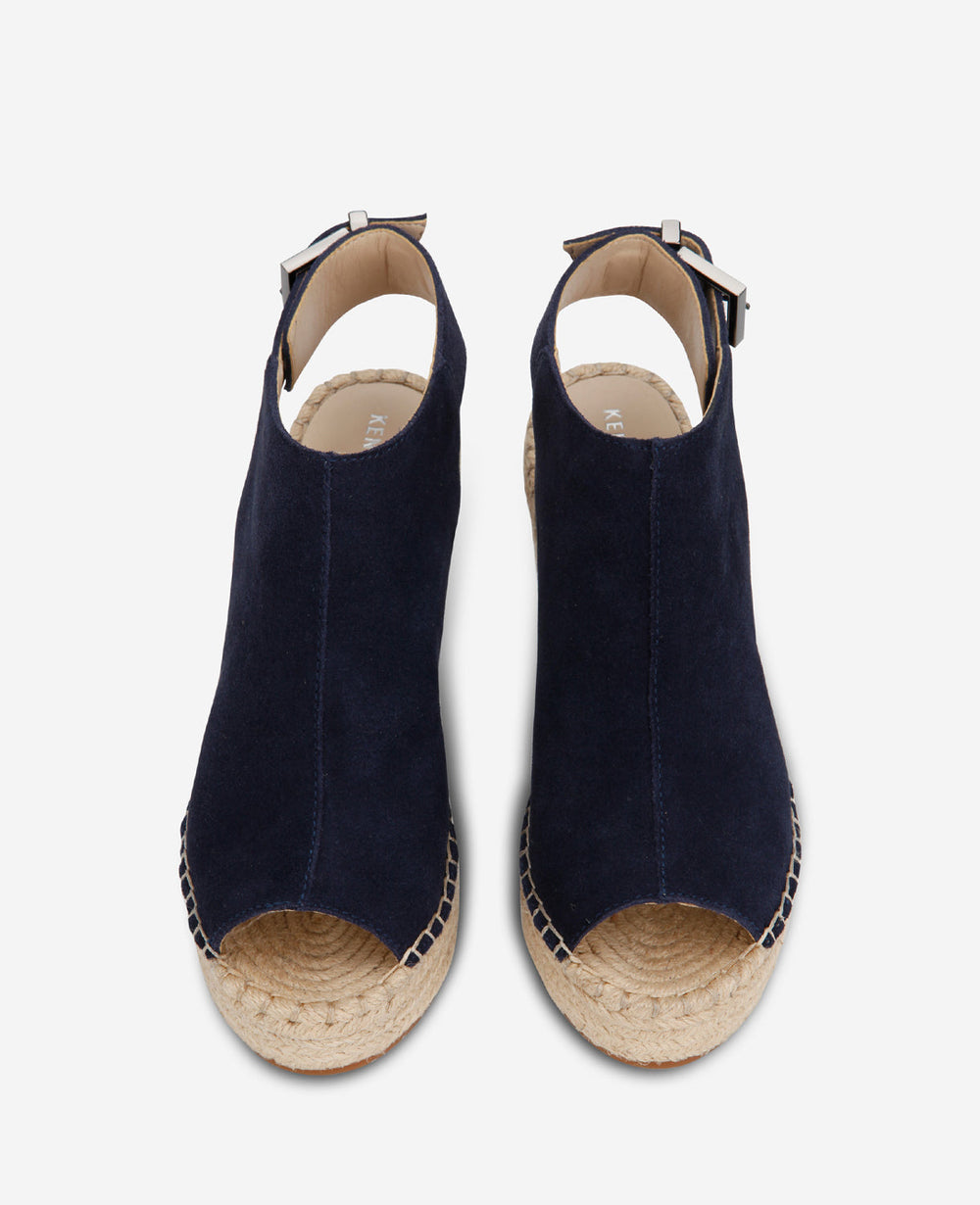 Olivia Espadrille Wedge Sandal | Kenneth Cole NAVY