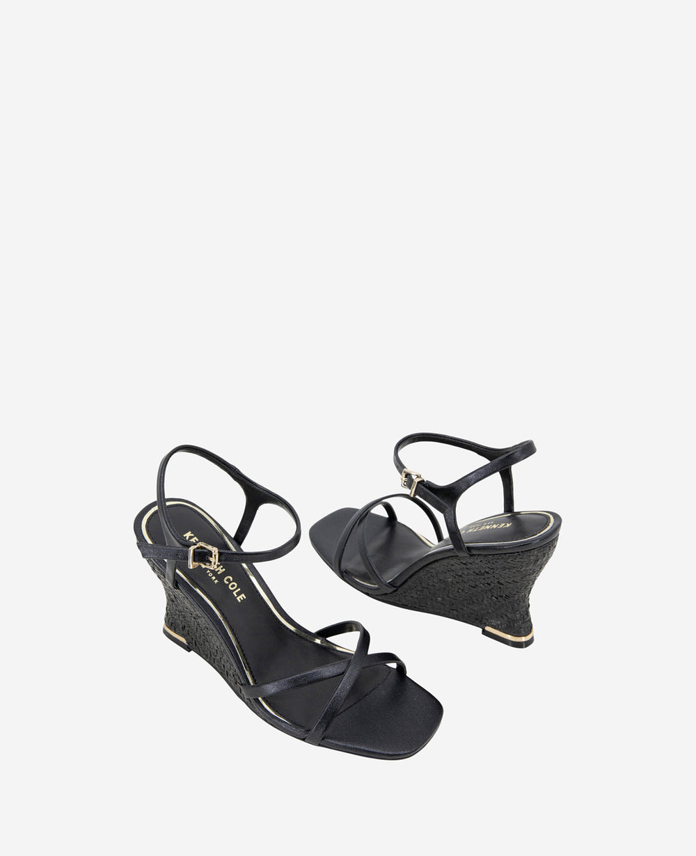 Freya Wedge Sandal | Kenneth Cole BLACK