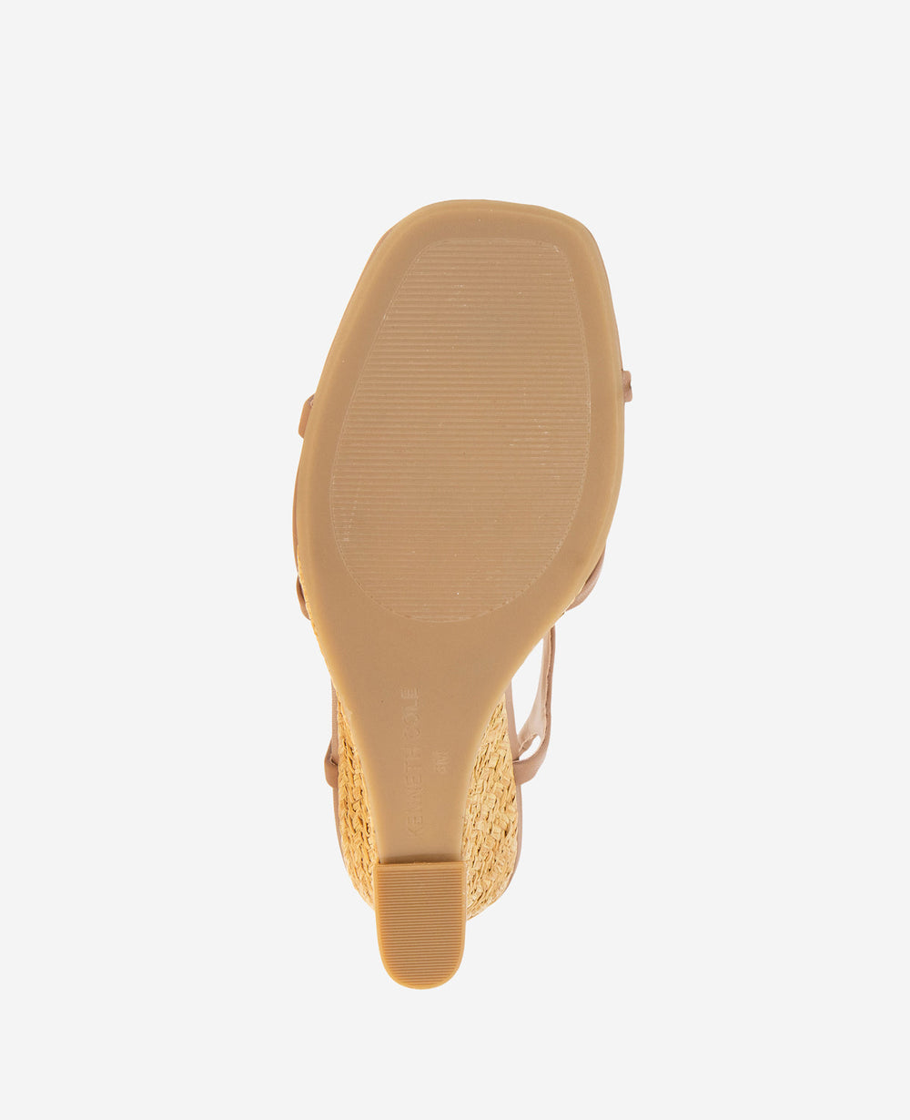 Freya Wedge Sandal | Kenneth Cole CLASSIC TAN