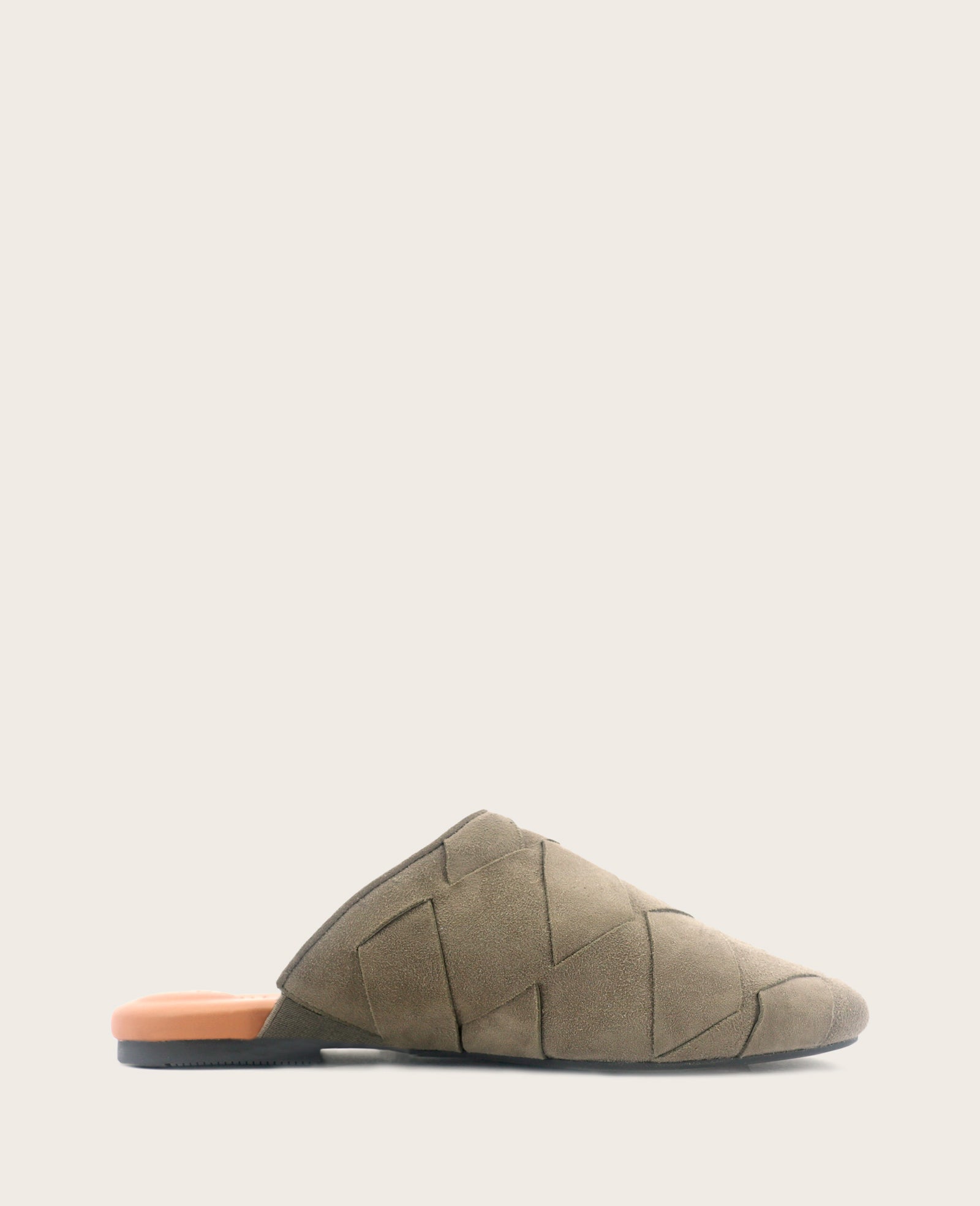 GENTLE SOULS - Westley Suede Woven Mule | Kenneth Cole WALNUT SUEDE