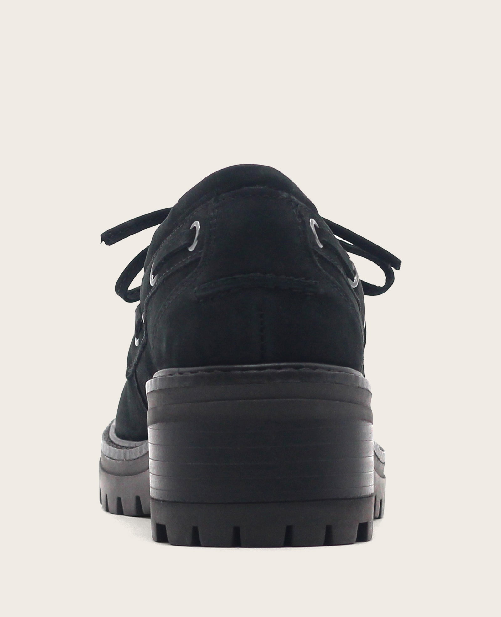 Shop Gentle Souls Brigly Black Nubuck Lug Boat Shoe | KC | Kenneth Cole BLACK NUBUCK