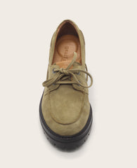 Gentle Souls Brigly Olive Suede Boat Shoe | Kenneth Cole | Kenneth Cole OLIVE SUEDE