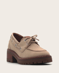 Shop Gentle Souls Brigly Smoke Grey Boat Shoe | KC | Kenneth Cole SMOKE GREY LEATHER