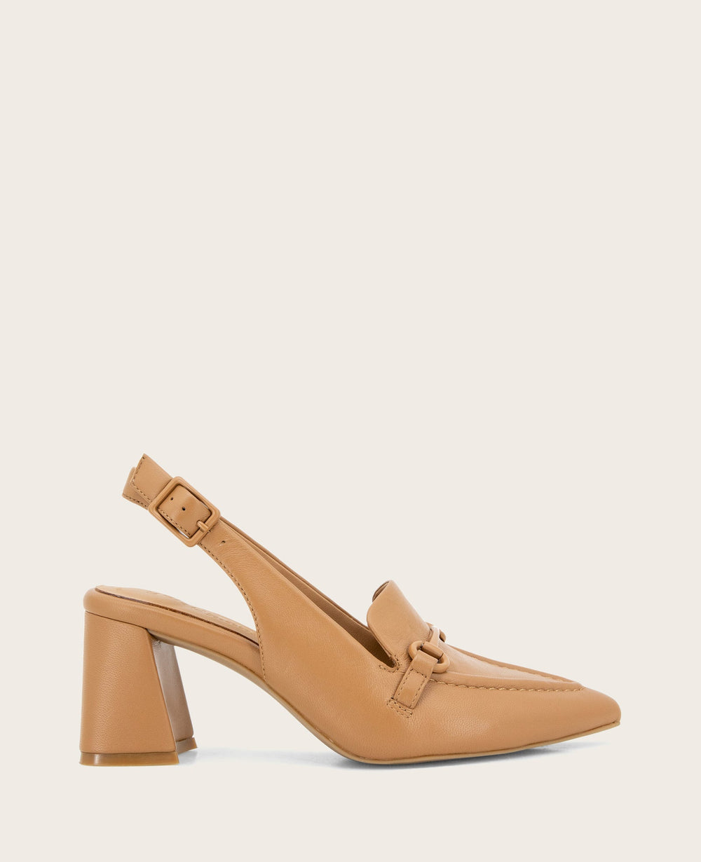 Shop Gentle Souls Dawson Leather Slingback | Kenneth Cole | Kenneth Cole CAMEL LEATHER