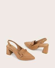 Shop Gentle Souls Dawson Leather Slingback | Kenneth Cole | Kenneth Cole CAMEL LEATHER