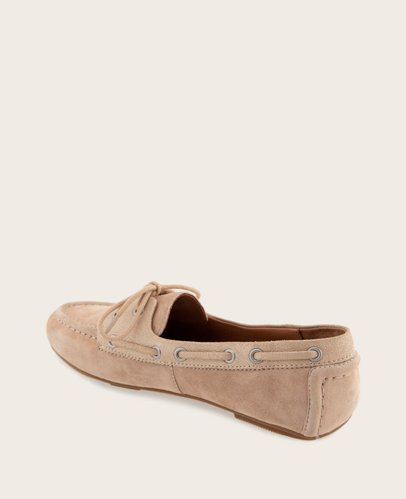 Shop Gentle Souls Marina Suede Boat Shoe | Kenneth Cole | Kenneth Cole WARM SAND SUEDE