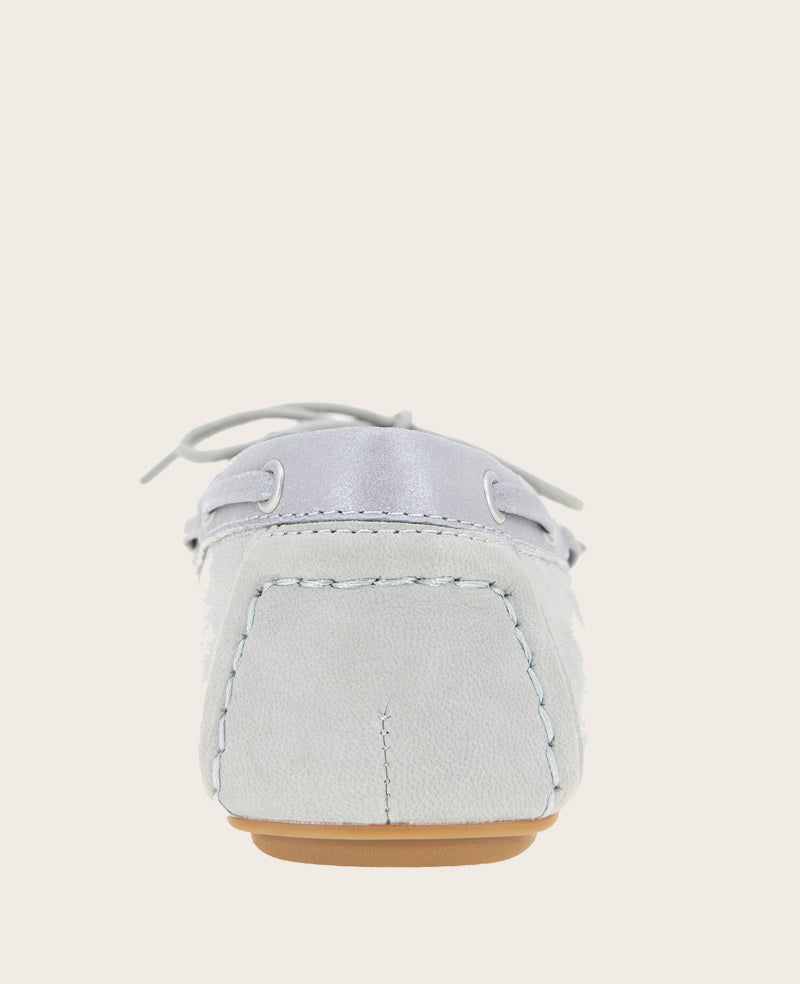 Marina Leather Boat Shoe – Ashley Blue | Gentle Souls by KC | Kenneth Cole ASHLEY BLUE LEATHER